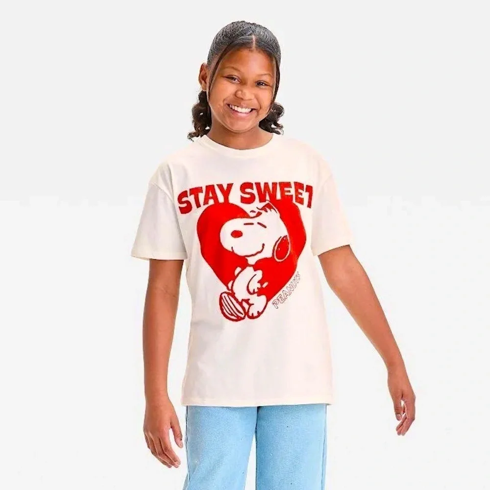 Officially Licensed Peanuts Snoopy Stay Sweet T-Shirt